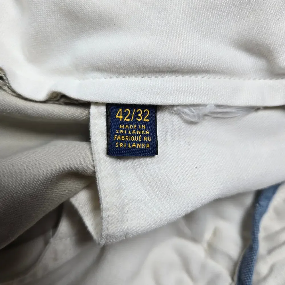 Polo Ralph Lauren Classic Fit Cotton Twill Chino Pants Men's Size 42